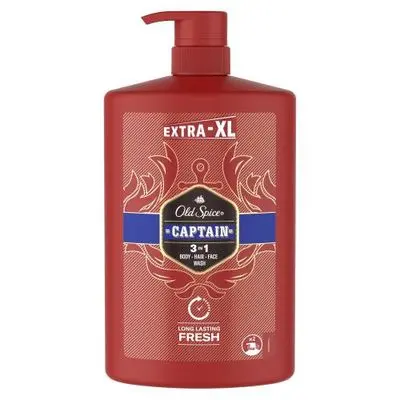Old Spice Captain 3in1 dušas želeja vīriešiem 1000ml Old Spice Captain 3in1 dušas želeja vīriešiem 1000ml