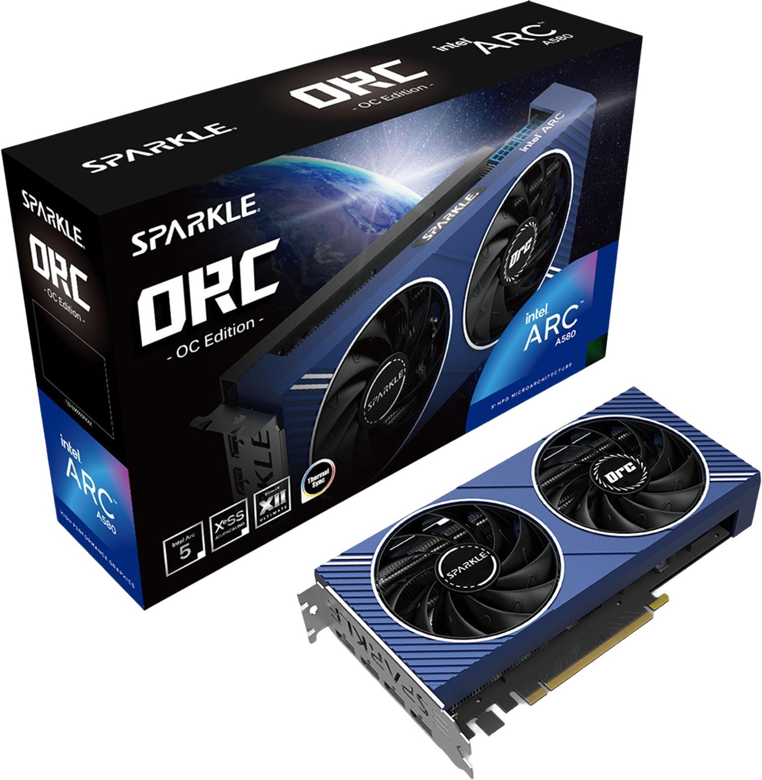 SPARKLE Arc A580 ORC OC (1A1-S00401401G) SPARKLE Arc A580 ORC OC (1A1-S00401401G)