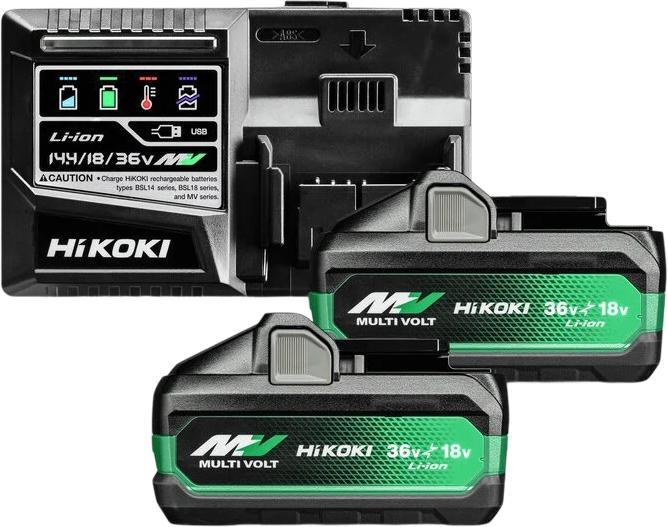 Hikoki 2x BSL36B18X + UC18YSL3 Hikoki 2x BSL36B18X + UC18YSL3