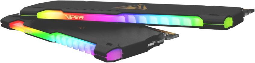 Patriot Memory Patriot Viper Steel RGB DDR4-1800 32GB komplekts (PVSR432G360C8K)