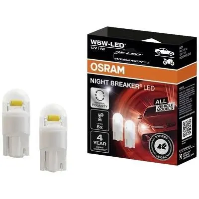 Osram LED spuldze Night Breaker W5W 12V Osram LED spuldze Night Breaker W5W 12V