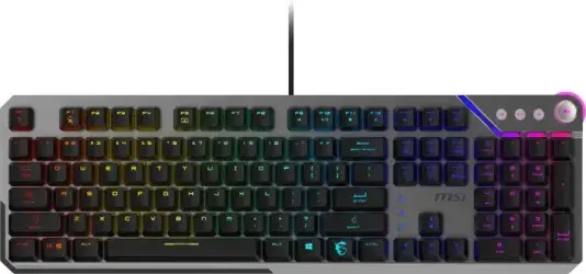 MSI Strike 600 Silent Gaming Keyboard DE (S11-04DE249-CLA) MSI Strike 600 Silent Gaming Keyboard DE (S11-04DE249-CLA)
