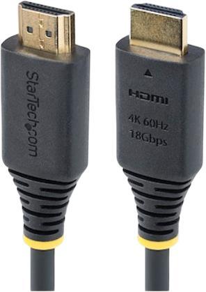 StarTech.com Premium Sertificēts Augstas Ātruma HDMI Kabelis 1 m (HDMI2-CABLE-4K60-1M) StarTech.com Premium Sertificēts Augstas Ātruma HDMI Kabelis 1 m (HDMI2-CABLE-4K60-1M)