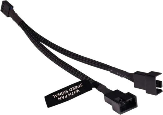 Alphacool Y-Splitter 4-Pin uz 2x 4-Pin PWM 15 cm (18676) Alphacool Y-Splitter 4-Pin uz 2x 4-Pin PWM 15 cm (18676)