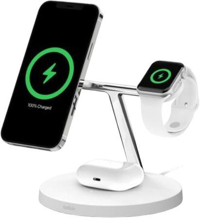 Belkin BoostCharge Pro 3-in-1 Wireless Charger V2 (WIZ009vfWH-V2) Belkin BoostCharge Pro 3-in-1 Wireless Charger V2 (WIZ009vfWH-V2)