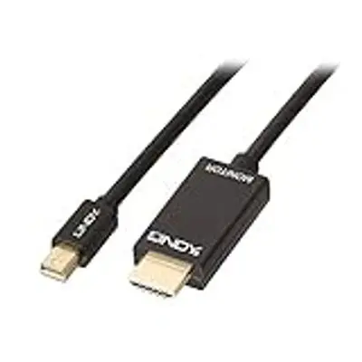 Lindy Mini Display Port uz HDMI 4K30Hz adaptera kabelis 2 m (36927) Lindy Mini Display Port uz HDMI 4K30Hz adaptera kabelis 2 m (36927)