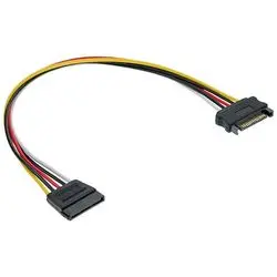 Inline SATA baro kontaktdakšas pagarinājums 1 m (29651C) Inline SATA baro kontaktdakšas pagarinājums 1 m (29651C)
