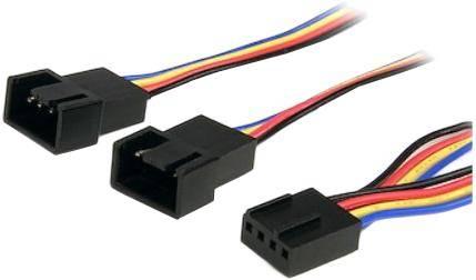 StarTech.com Y-kabelis ventilatoram - 4 pin PWM sadalītāja kabelis Bu/St 30 cm (FAN4SPLIT12) StarTech.com Y-kabelis ventilatoram - 4 pin PWM sadalītāja kabelis Bu/St 30 cm (FAN4SPLIT12)