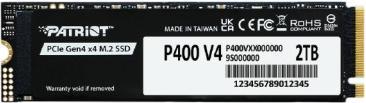 Patriot Memory Patriot P400 V4 2TB (P400VP2TBM28H) Patriot Memory Patriot P400 V4 2TB (P400VP2TBM28H)