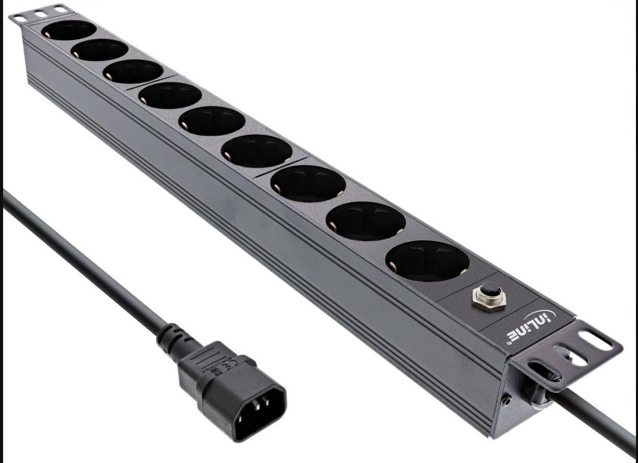 Inline Alumīnija pagarinātājs 9-vietīgs ar pārsprieguma aizsardzību (16429S) Inline Alumīnija pagarinātājs 9-vietīgs ar pārsprieguma aizsardzību (16429S)