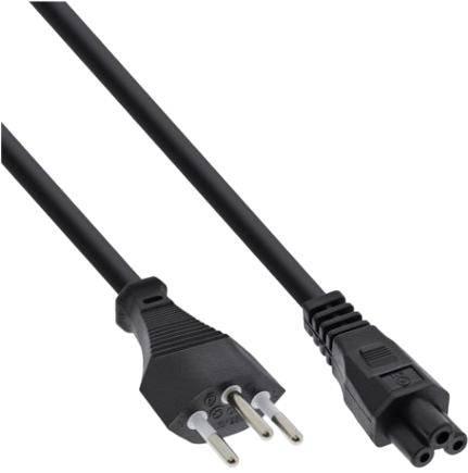 Inline Netzkabel für Notebook Schweiz 3pol Kupplung 2 m (16656C) Inline Netzkabel für Notebook Schweiz 3pol Kupplung 2 m (16656C)