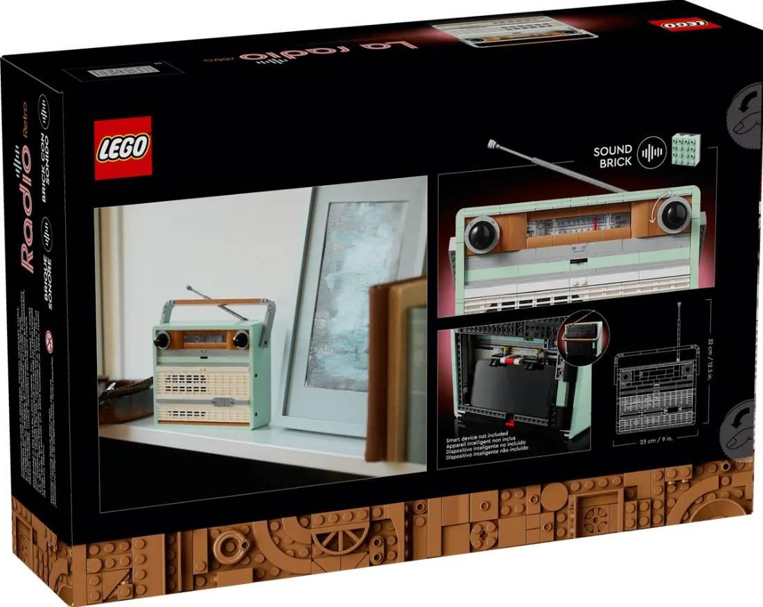 LEGO ICONS Retro-koferradio (10334) LEGO ICONS Retro-koferradio (10334)