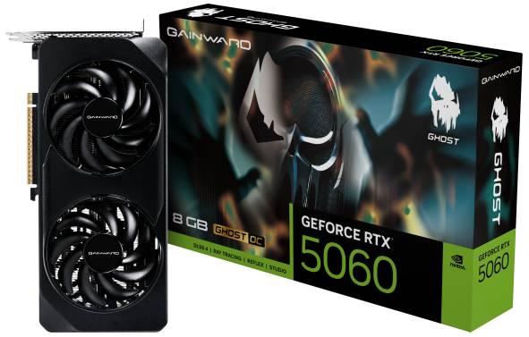 Gainward GeForce RTX 5060 Ti Ghost OC 16GB (NE7506TU19T1-GB2061B) Gainward GeForce RTX 5060 Ti Ghost OC 16GB (NE7506TU19T1-GB2061B)