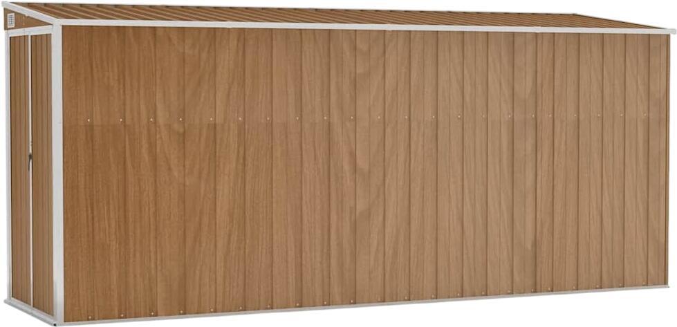 vidaXL Sienas montējama dārza māja 118 x 382 x 178 cm (316232) vidaXL Sienas montējama dārza māja 118 x 382 x 178 cm (316232)