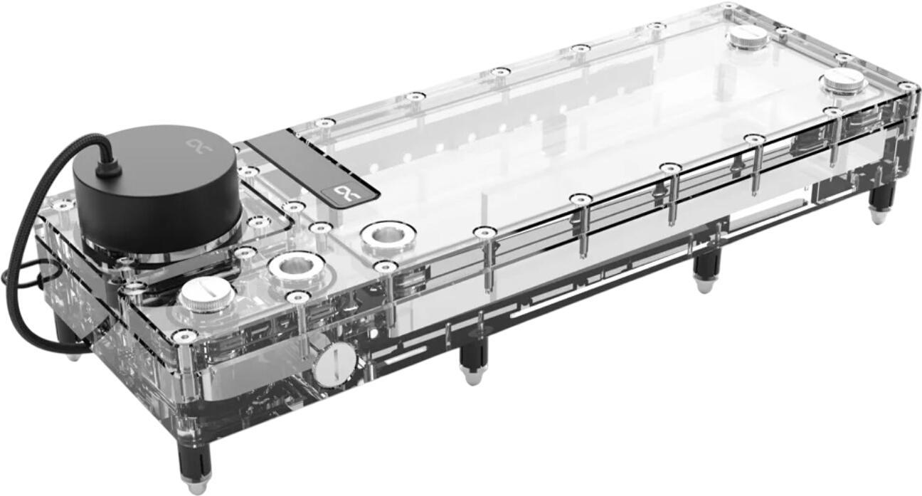 Alphacool Core Flat Reservoir 360 Rechts mit VPP Apex Pumpe (15488)