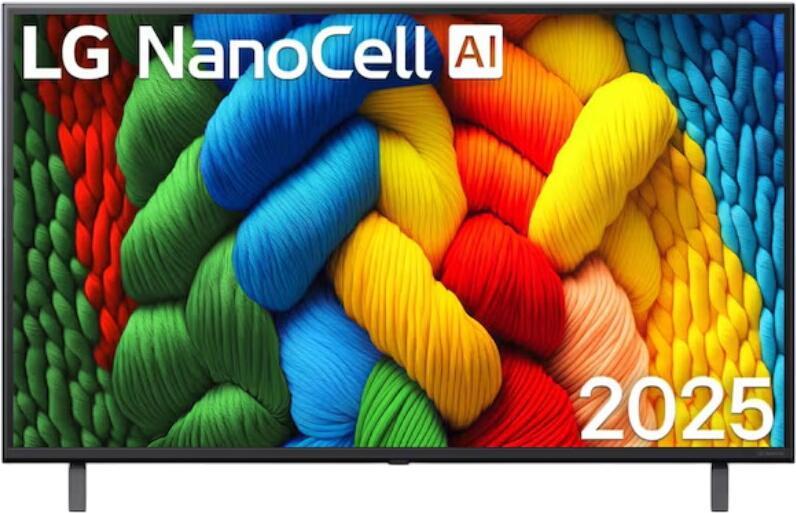 LG 50" NanoCell AI NANO80 4K Smart TV 2025 50NANO80A6B