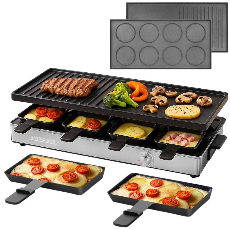 Gastroback 42563 Raclette Grils & Pankūku Stacija Gastroback 42563 Raclette Grils & Pankūku Stacija