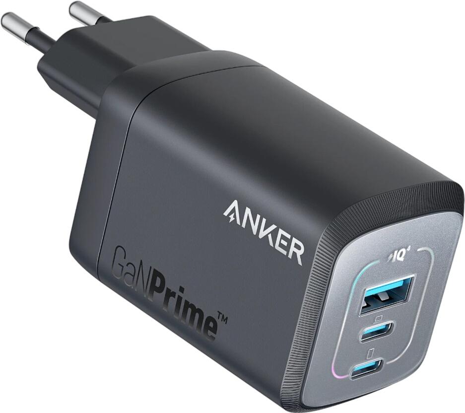 ANKER Prime 67W GaN sienas lādētājs 3 porti (A2669) ANKER Prime 67W GaN sienas lādētājs 3 porti (A2669)