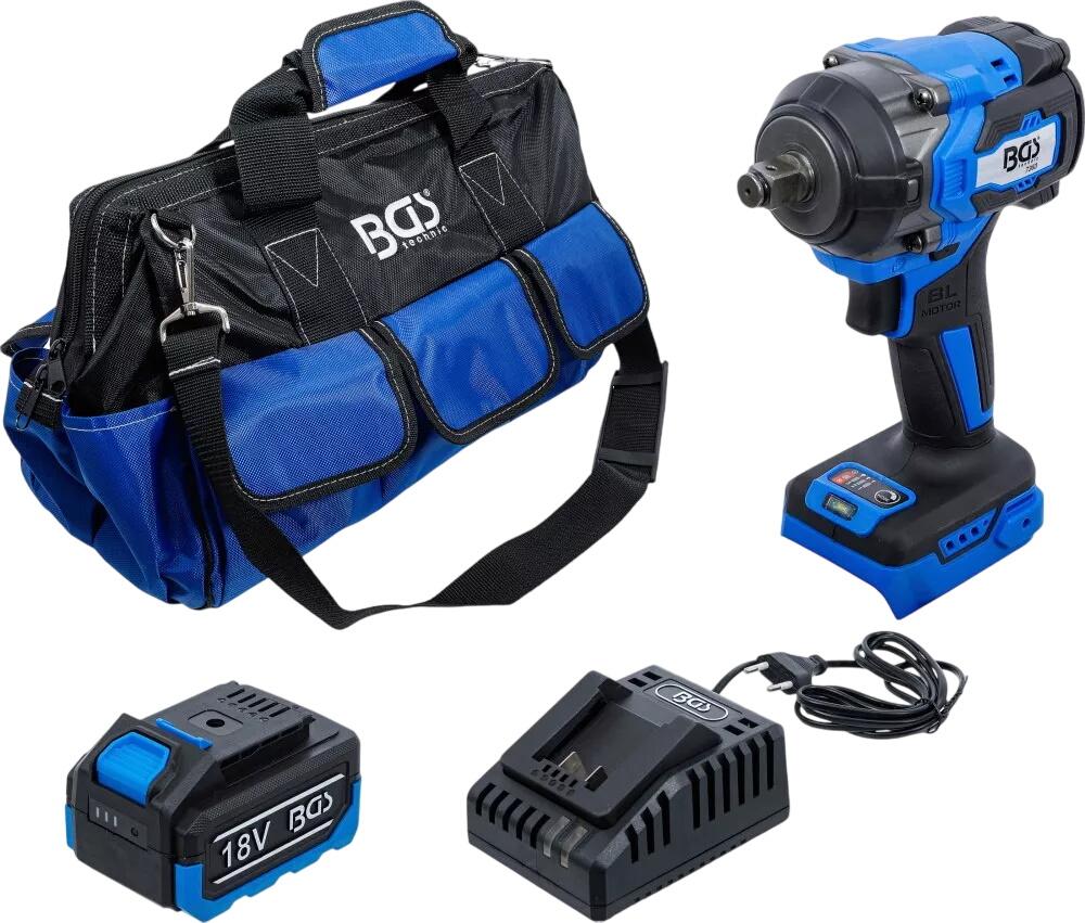 BGS Akumulatora trieciena skrūvgrieža komplekts (7390) BGS Akumulatora trieciena skrūvgrieža komplekts (7390)