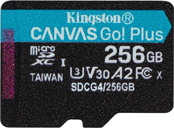 Kingston Canvas Go! Plus Gen4 microSDXC 256GB (SDCG4/256GBSP) Kingston Canvas Go! Plus Gen4 microSDXC 256GB (SDCG4/256GBSP)