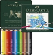 Faber-Castell Albrecht Dürer akvareļzīmulis 24 gab metāla futrālī Faber-Castell Albrecht Dürer akvareļzīmulis 24 gab metāla futrālī