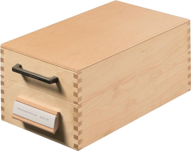 HAN Karteikasten Koks 507 DIN A7 šķērsām, priekš 900 kartēm HAN Karteikasten Koks 507 DIN A7 šķērsām, priekš 900 kartēm