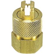 GLORIA 111.0000 Misiņa speciālā plakanā strūkla sprausla GLORIA 111.0000 Misiņa speciālā plakanā strūkla sprausla