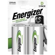 Energizer akumulators Recharge Power Plus Mono D 1,2 Volt 2500 mAh 2er-Pack Energizer akumulators Recharge Power Plus Mono D 1,2 Volt 2500 mAh 2er-Pack