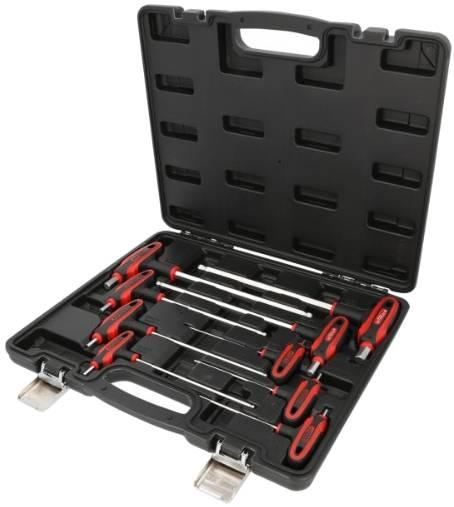 KS TOOLS KUGELKOPF-WINKELSTIFTSCHL.-SATZ 9tlg. garš, T-Griff 2-2,5-3-4-5-6-8-10-12mm KS TOOLS KUGELKOPF-WINKELSTIFTSCHL.-SATZ 9tlg. garš, T-Griff 2-2,5-3-4-5-6-8-10-12mm