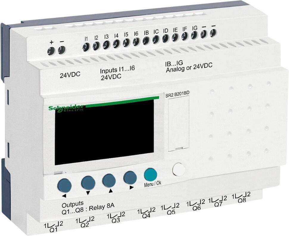 Schneider Electric Zelio Logic SR2-B201BD Schneider Electric Zelio Logic SR2-B201BD