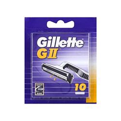 Gillette G II asmeņi (10 gabali) Gillette G II asmeņi (10 gabali)