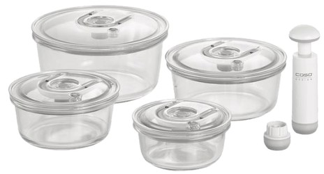 Caso VacuBoxx komplekts apaļš Caso VacuBoxx komplekts apaļš