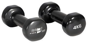 Christopeit Vinila hanteles komplekts 2 x 4 kg Christopeit Vinila hanteles komplekts 2 x 4 kg