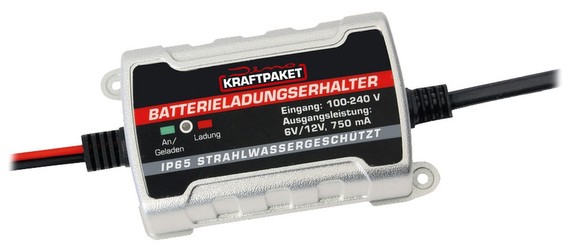 Dino Kraftpaket Automātiskais lādētājs 6/12V 750mAh (136303) Dino Kraftpaket Automātiskais lādētājs 6/12V 750mAh (136303)