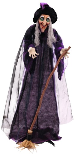 Europalms Halloween ragana animēta Europalms Halloween ragana animēta