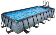 Exit Stone Pool mit Filterpumpe 540 x 250 x 100 cm (30.12.53.00) Exit Stone Pool mit Filterpumpe 540 x 250 x 100 cm (30.12.53.00)