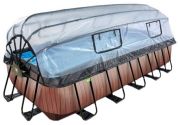 Exit Wood Pool ar smilšu filtru sūkni, pārsegu un siltumsūkni 540 x 250 x 122 cm (30.67.53.10) Exit Wood Pool ar smilšu filtru sūkni, pārsegu un siltumsūkni 540 x 250 x 122 cm (30.67.53.10)