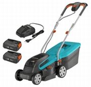 Gardena akumulatora zāles pļāvējs PowerMax 32/36V P4A Ready-To-Use Set (14621-20) Gardena akumulatora zāles pļāvējs PowerMax 32/36V P4A Ready-To-Use Set (14621-20)