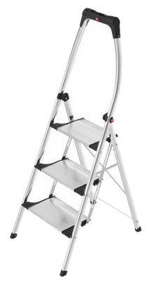 Hailo K100 TopLine Komforta kāpnes 3 pakāpieni Hailo K100 TopLine Komforta kāpnes 3 pakāpieni