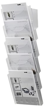 Helit Prospekthalter Set A4 H 61031 Helit Prospekthalter Set A4 H 61031