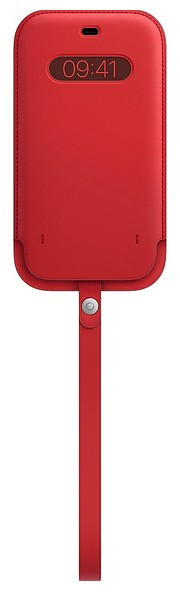 Apple iPhone 12 Pro Max ādas apvalks ar MagSafe (PRODUCT)RED Apple iPhone 12 Pro Max ādas apvalks ar MagSafe (PRODUCT)RED