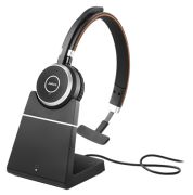 Jabra Evolve 65 UC Mono + Uzlādes stacija Jabra Evolve 65 UC Mono + Uzlādes stacija