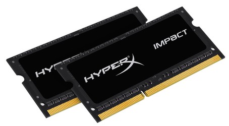 Kingston SO-DIMM DDR3-1600 HyperX Impact komplekts (HX316LS9IBK2/8) Kingston SO-DIMM DDR3-1600 HyperX Impact komplekts (HX316LS9IBK2/8)