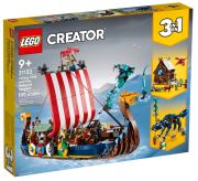 LEGO Creator 3-in-1 Vikingu kuģis ar Midgards čūsku (31132) LEGO Creator 3-in-1 Vikingu kuģis ar Midgards čūsku (31132)