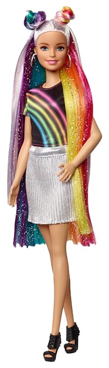 Mattel Barbie Varavīksnes Mirdzošie Mati Lelle (FXN96) Mattel Barbie Varavīksnes Mirdzošie Mati Lelle (FXN96)