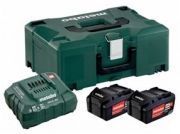 Metabo Basis-Set 2 x 4.0 Ah + Metaloc (685064000) Metabo Basis-Set 2 x 4.0 Ah + Metaloc (685064000)