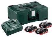 Metabo Basis Set 3 x LiHD 4.0 Ah + Metaloc (685133000) Metabo Basis Set 3 x LiHD 4.0 Ah + Metaloc (685133000)