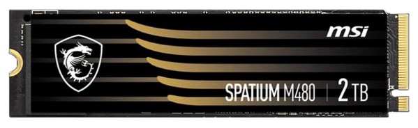 MSI Spatium M480 NVMe M.2 SSD 1TB MSI Spatium M480 NVMe M.2 SSD 1TB