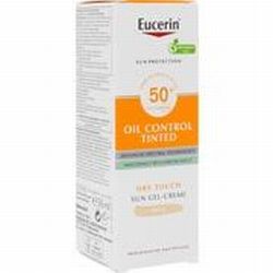Eucerin Oil Control Tinted Face Sun Gel-Creme LSF 50+ 50 ml Eucerin Oil Control Tinted Face Sun Gel-Creme LSF 50+ 50 ml