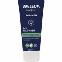 Weleda For Men 2in1 Sejas Mazgāšanas Līdzeklis 100 ml Weleda For Men 2in1 Sejas Mazgāšanas Līdzeklis 100 ml